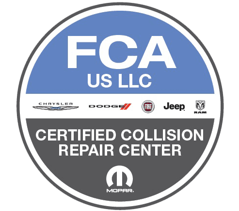 FCA Certified Collision Care certification at Mac Auto Collision