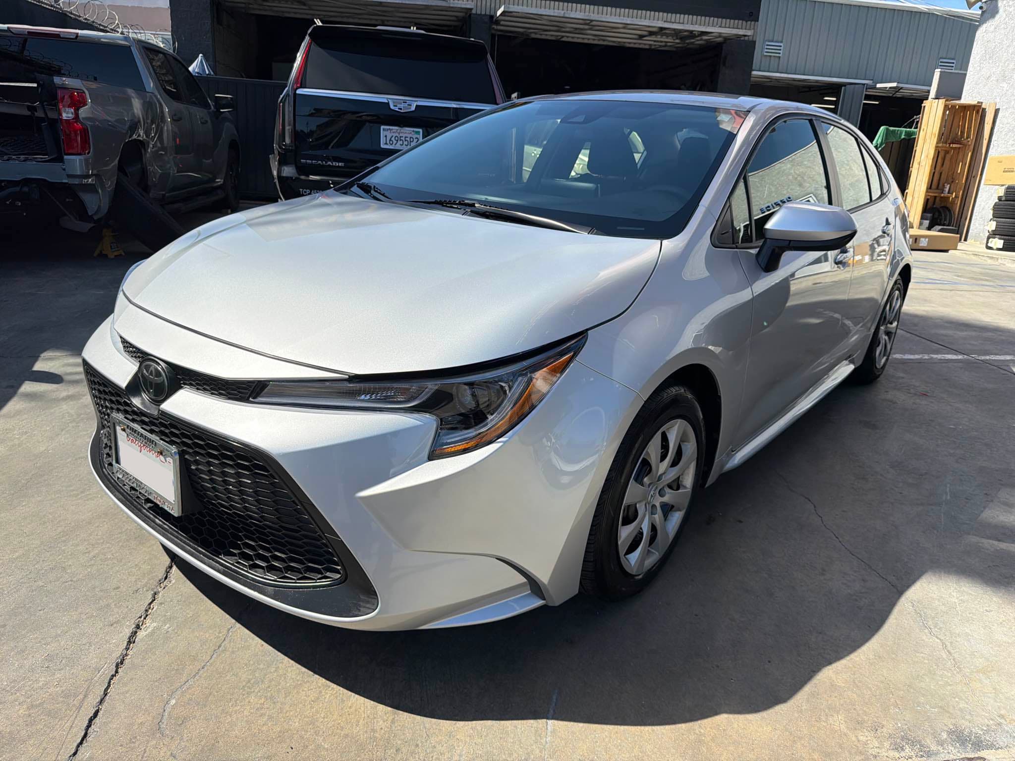 2020 Toyota Corolla after collision repair