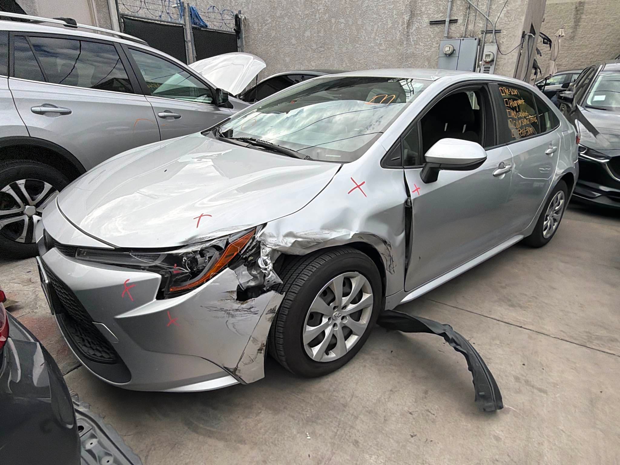 2020 Toyota Corolla before collision repair