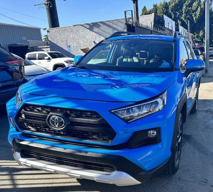 2023 Toyota RAV4 after driver-side collision repair